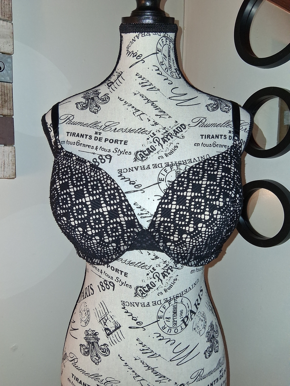 Victoria's Secret Lined Demi Bra 36DD